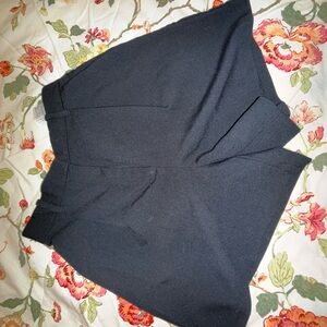 Abercrombie & Fitch Charcoal High-Waist Shorts